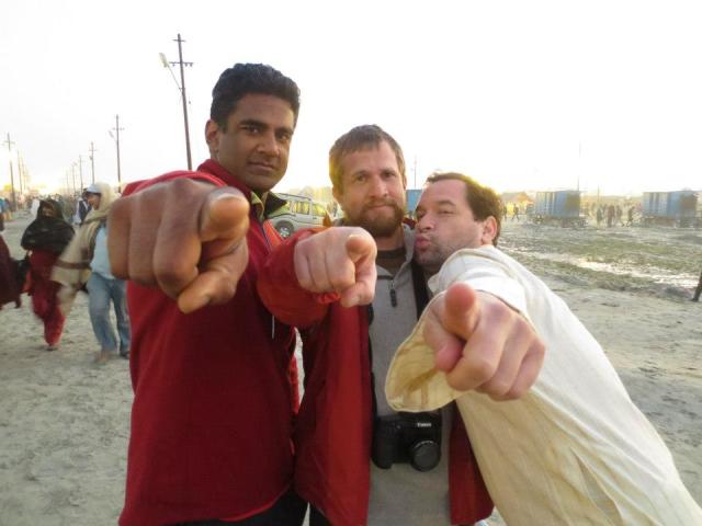 Eric Hematisfingerpoint takes India