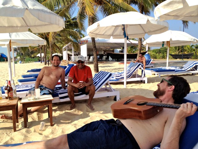 guitarties on the playa